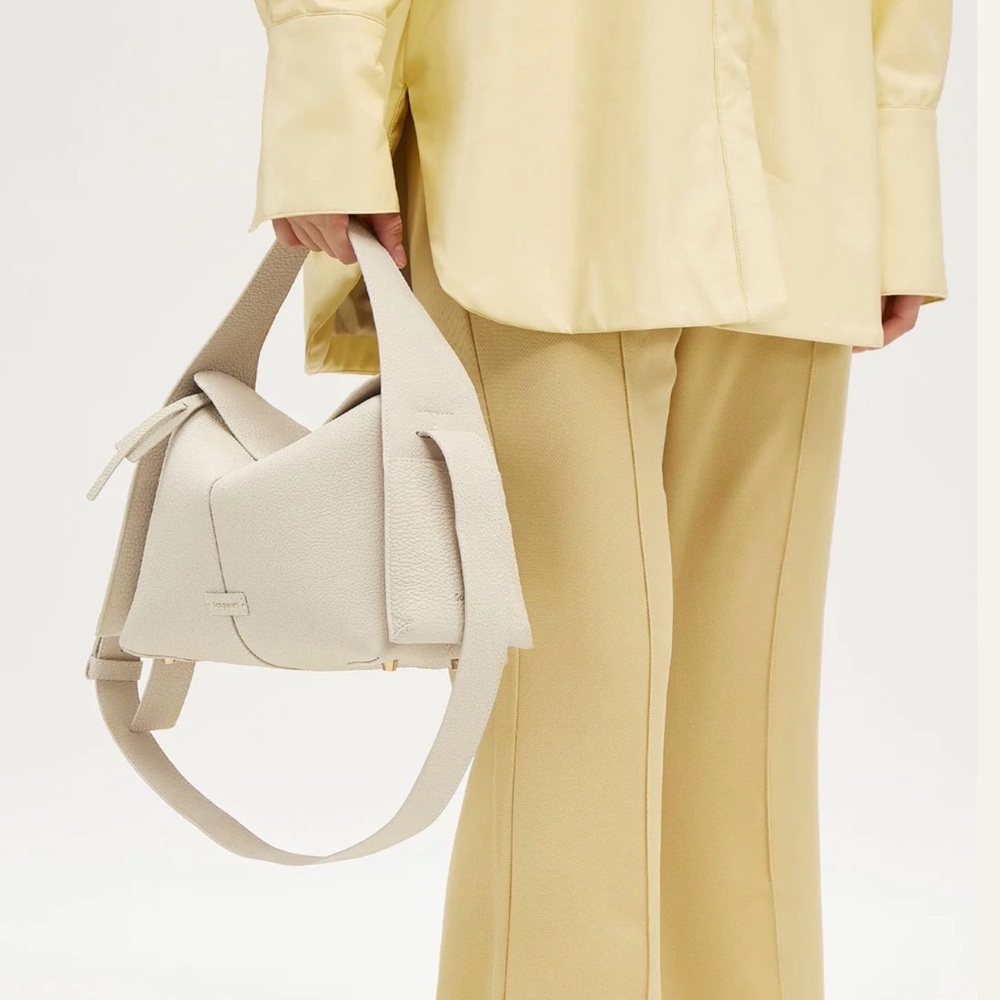Songmont Cream Shoulder Bag